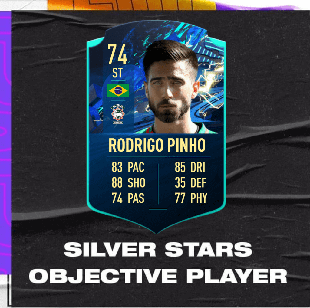 FIFA 21: Rodrigo Pinho TOTS Moments Silver Stars TOTW 34
