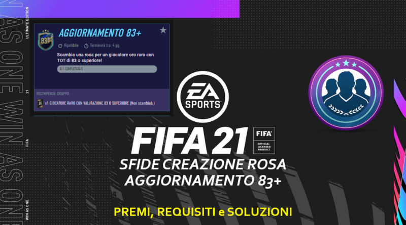 FIFA 21: SCR aggiornamento 83+ TOTS