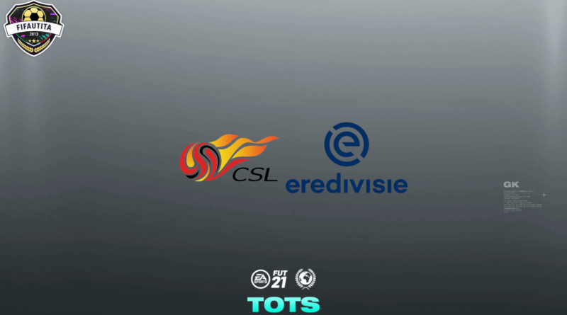 FIFA 21: Team of the Season CSL e Eredivisie