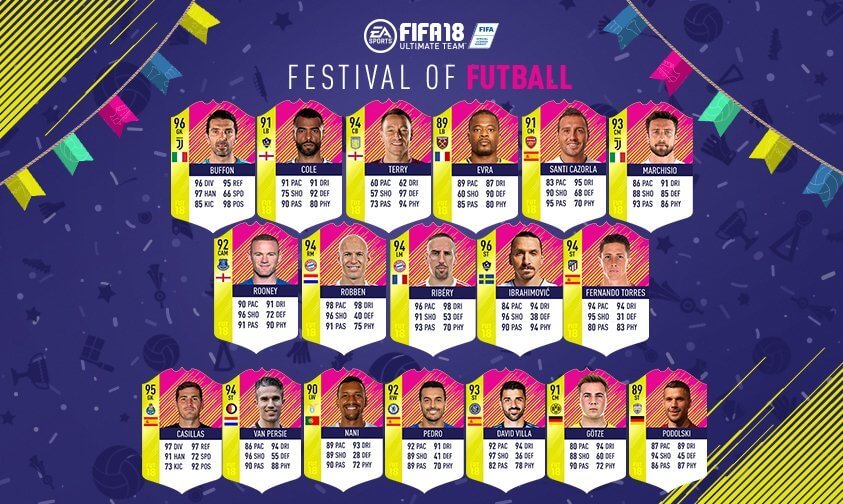 FIFA 18: Festival of FUTball heroes