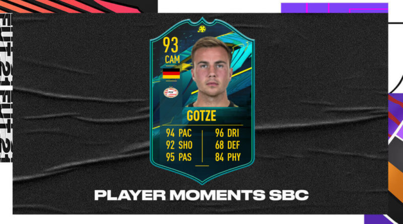 FIFA 21: Gotze player moments SBC