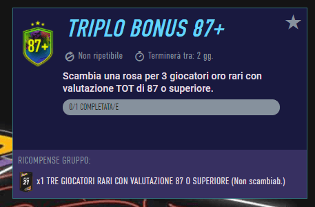 FIFA 21: SCR triplo bonus 87+