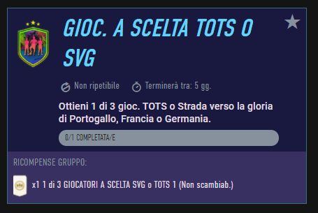 FIFA 21: giocatore a scelta TOTS o SVG