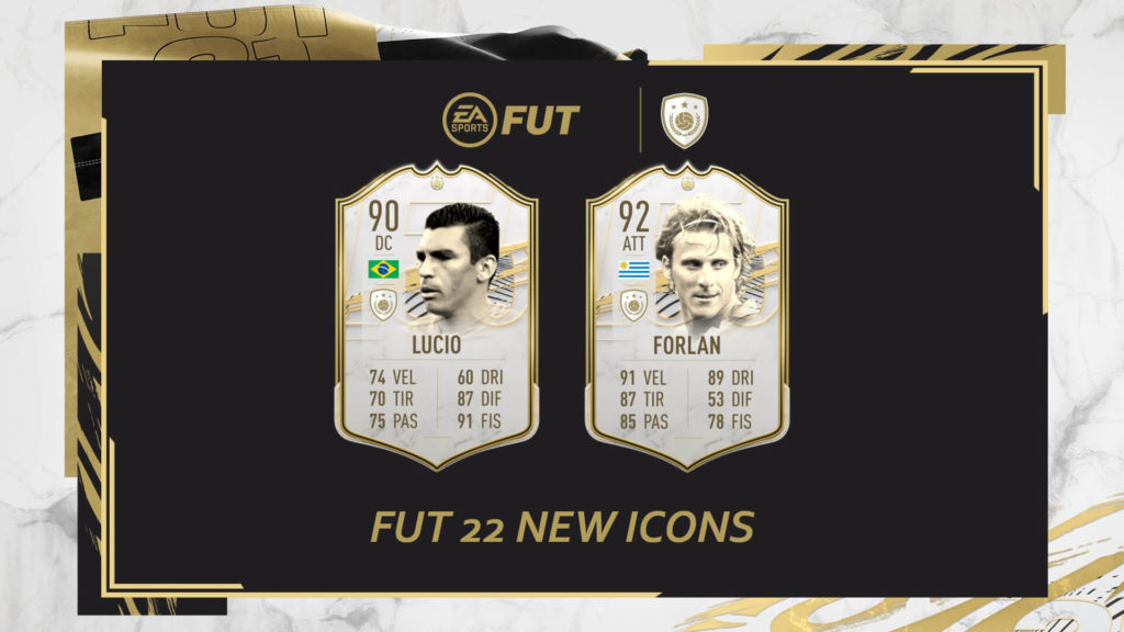 FIFA 22: Lucio e Forlan new icons