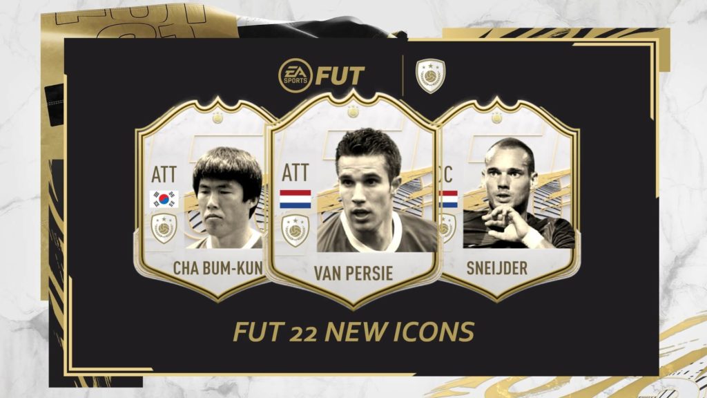 FIFA 22: Van Persie, Sneijder e Cha Bum-Kun nuove icon