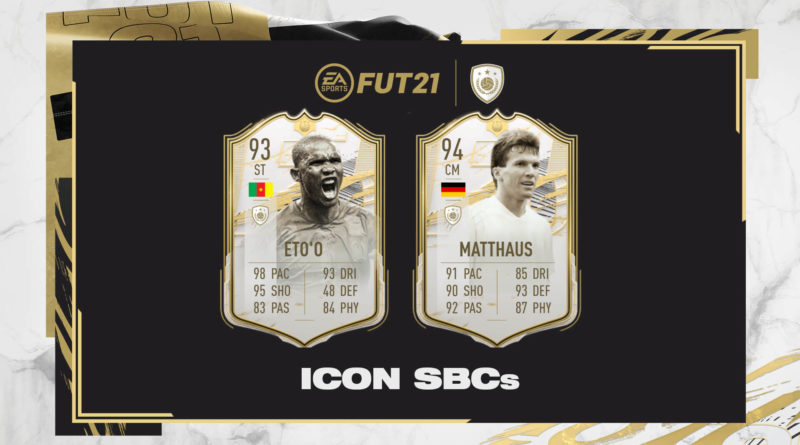 FIFA 21: Eto'o e Matthaus Icon SBC