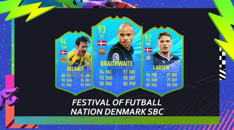 FIFA 21: Festival of FUTball nation Denmark player SBC
