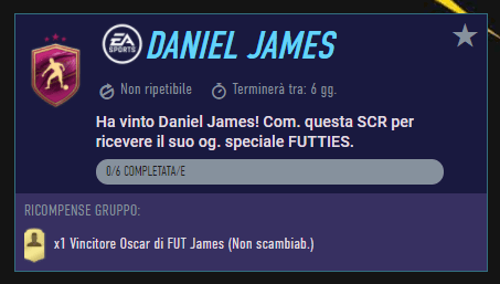 FIFA 21: requisiti SCR Daniel James Futties