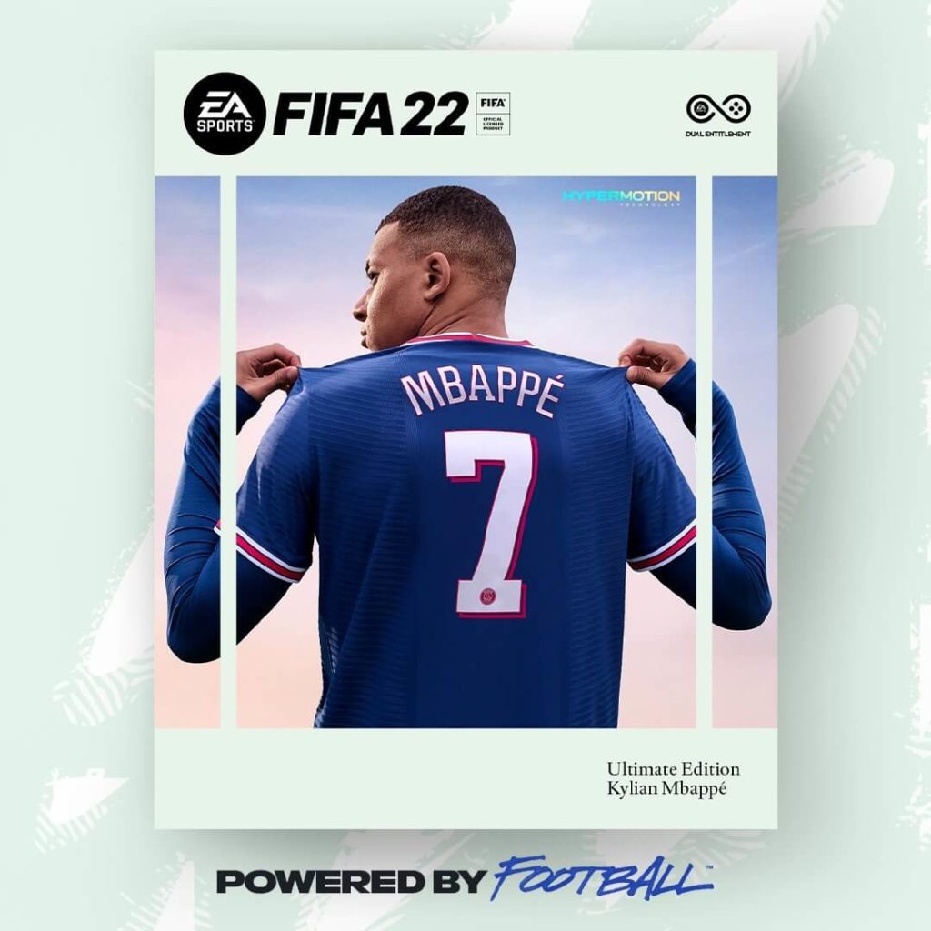 FIFA 22: Mbappé cover ufficiale