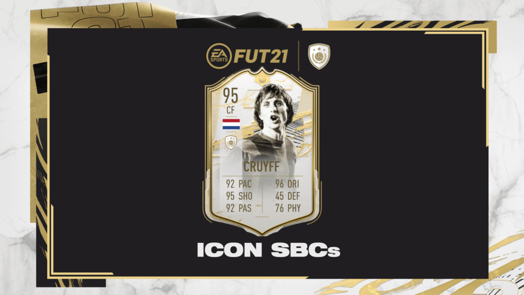 FIFA 21: Cruyff Icon Moments SBC