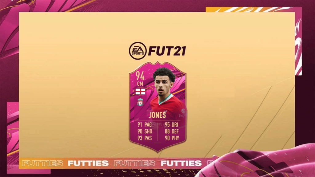 FIFA 21: Curtis Jones Futties SBC