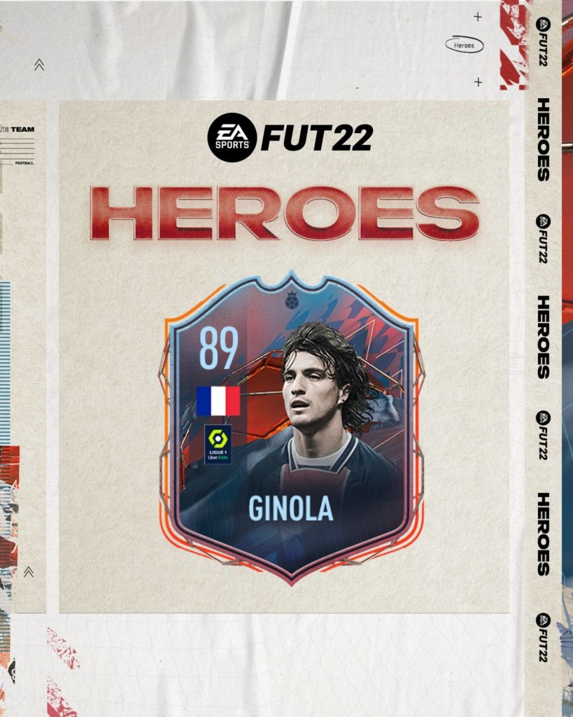 FIFA 22: Ginola FUT Heroes
