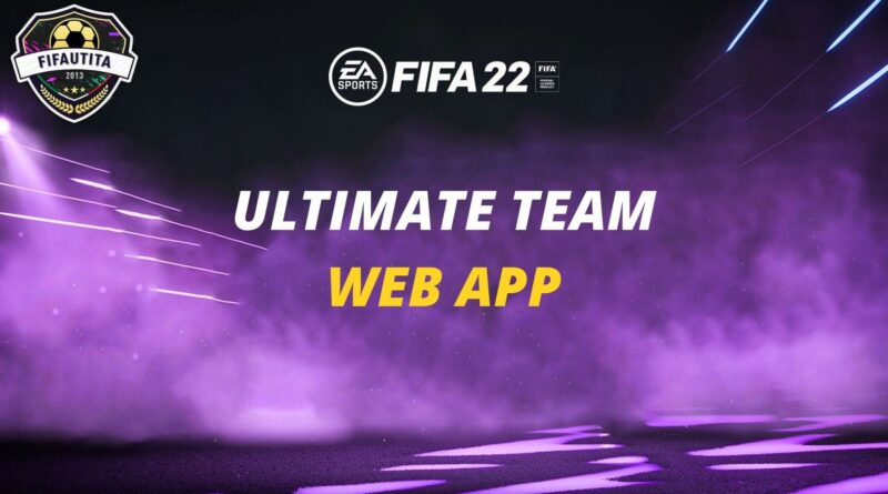 FIFA 22 Ultimate Team Web App