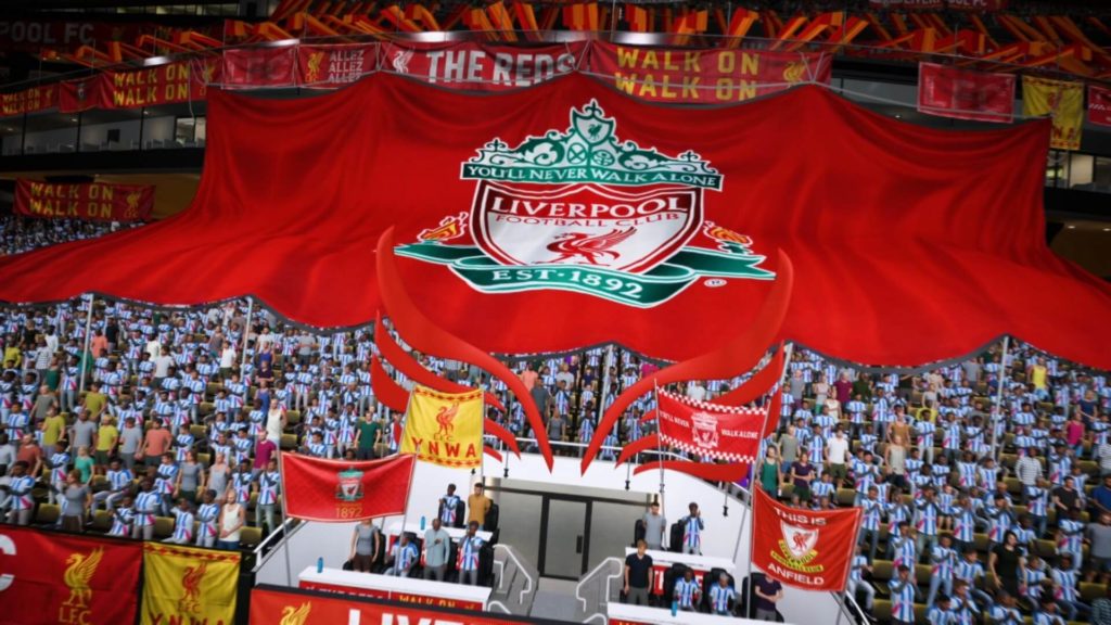 FIFA 22: customizzazione stadio in FUT del Liverpool