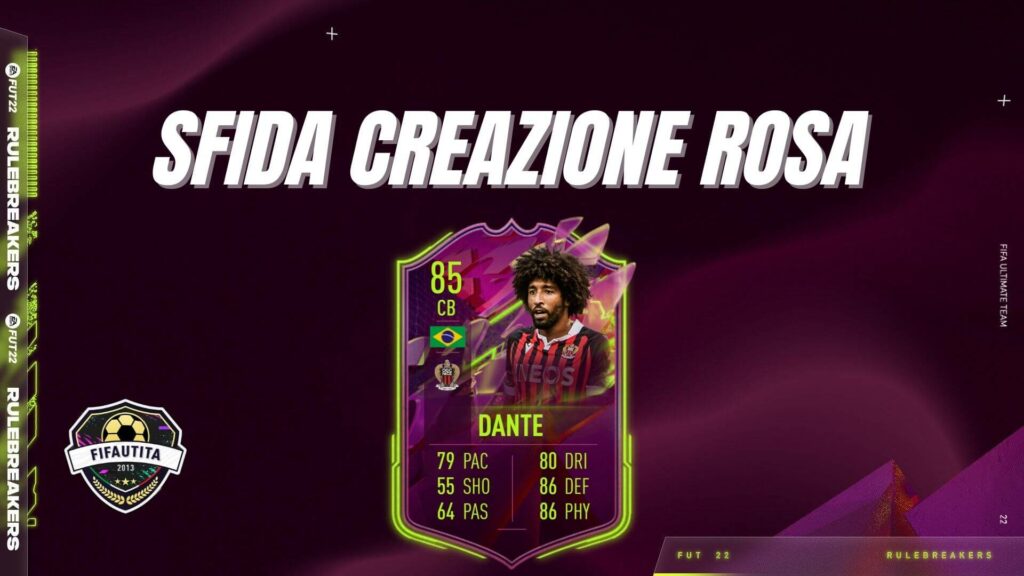 FIFA 22: Dante RuleBreakers SBC