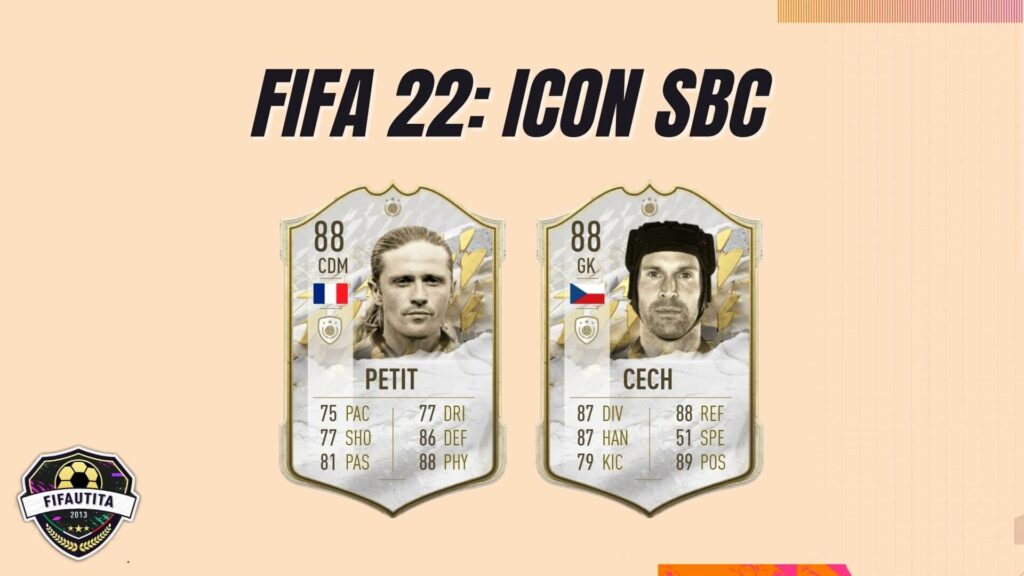 FIFA 22: Cech e Petit Icon Medium SBC