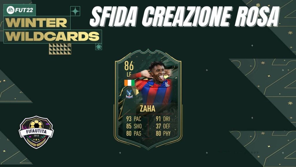 FIFA 22: Zaha Winter Wildcards SBC