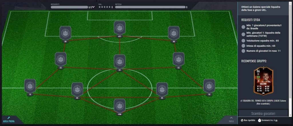 FIFA 22: requisiti SCR Galeno TOTGS