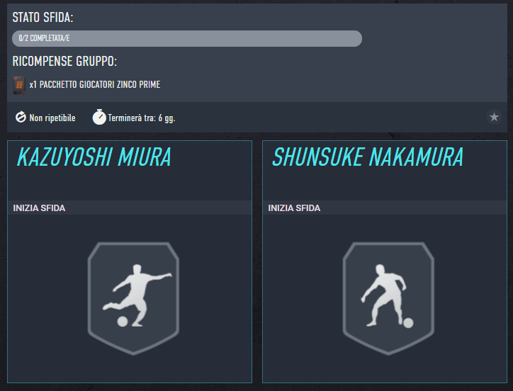 FIFA 22: requisiti SCR DUO Moments Miura e Nakamura
