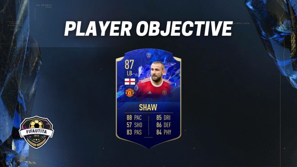 FIFA 22: Shaw TOTY menzione d'onore player objective