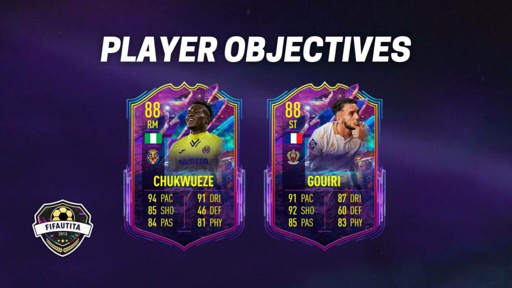 FIFA 22: Gouiri e Chukwueze Future Stars player objective