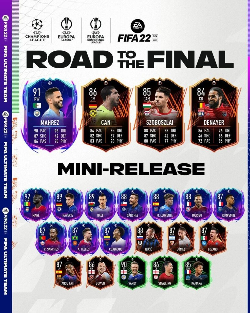 FIFA 22: Road to the Final mini release