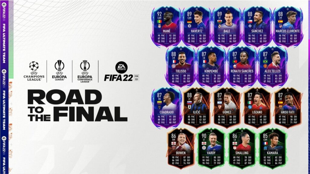 FIFA 22 RTTF: Road to the Final team