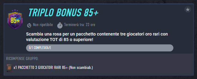 FIFA 22: SCR triplo bonus 85+ Future Stars