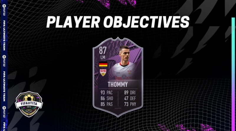 FIFA 22: traguardi Bundesliga, Thommy player objective