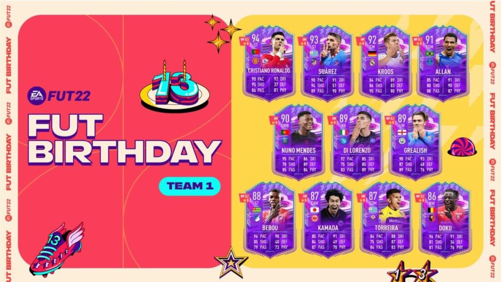 FIFA 22: FUT Birthday team 1