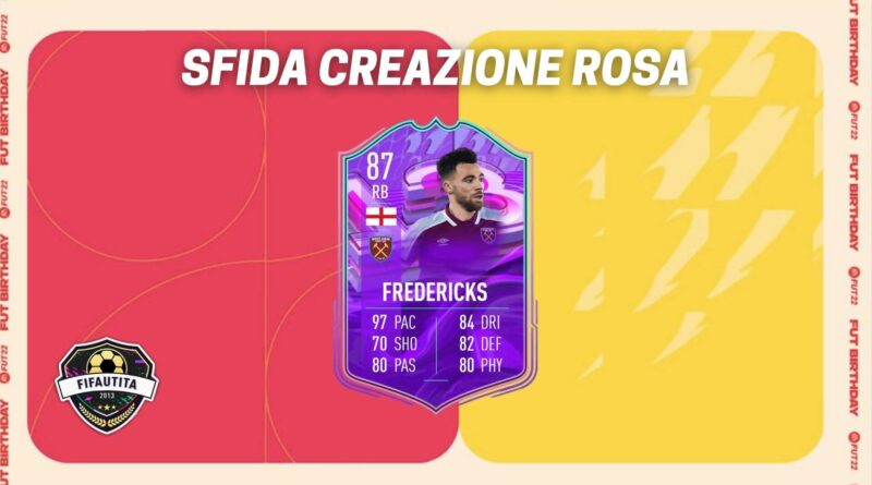 FIFA 22: Fredericks FUT Birthday SBC