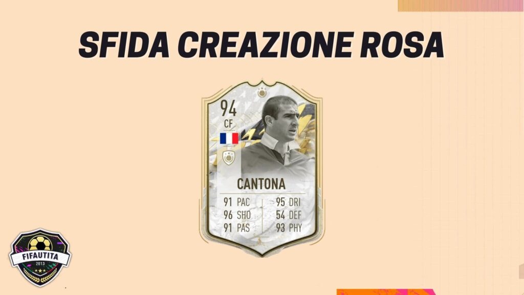 FIFA 22: Cantona Icon Moments SBC