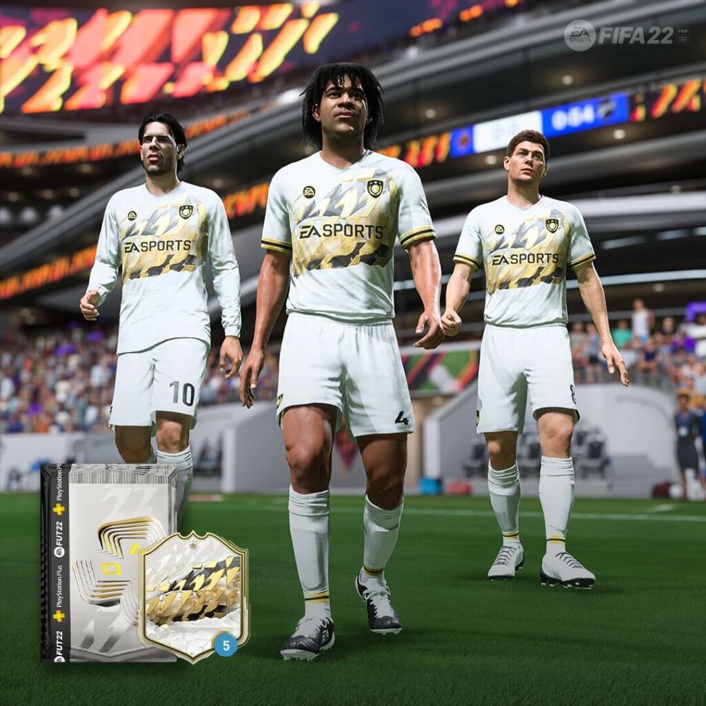 FIFA 22: free PlayStation Plus Ultimate Team pack with icon