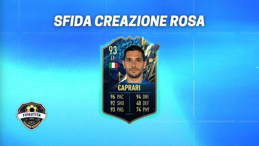 FIFA 22: Caprari TOTS SBC