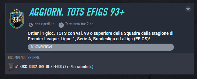 FIFA 22: SCR aggiornamento TOTS EFIGS 93+