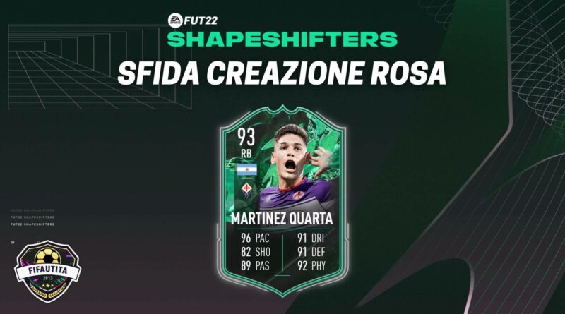 FIFA 22: Martinez Quarta Shapeshifters SBC