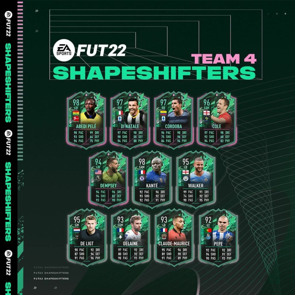 FIFA 22: Mutaforma team 4