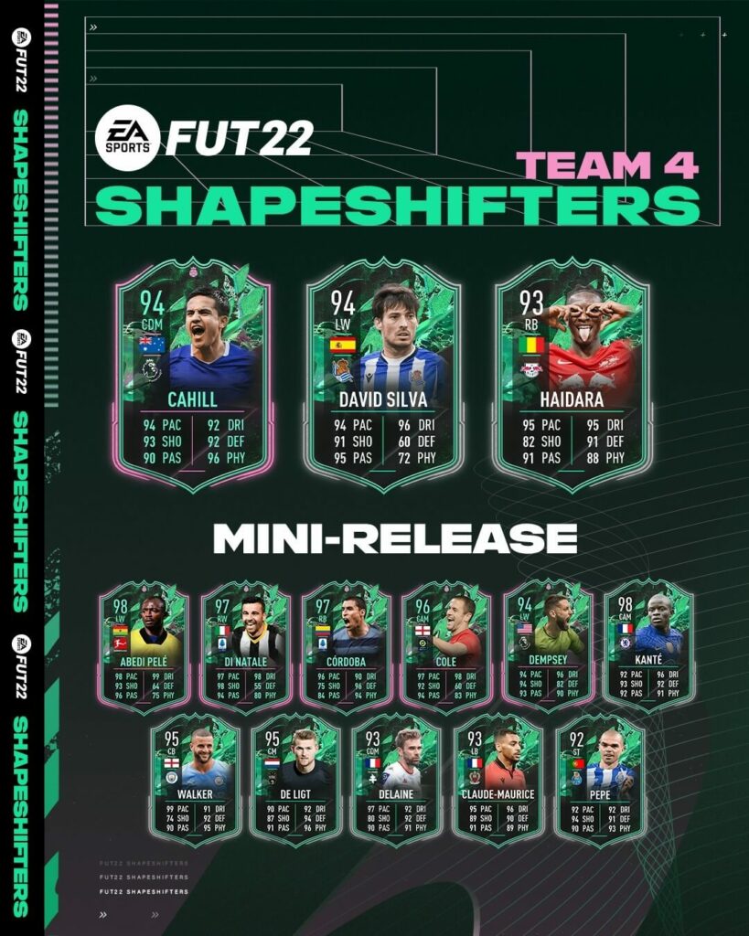 FIFA 22: Mutaforma team 4 mini release