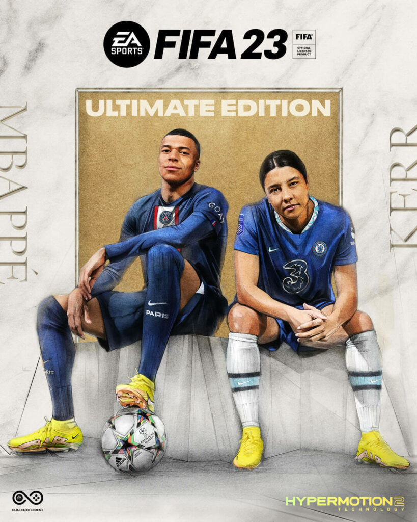 FIFA 23: copertina ufficiale Ultimate Edition