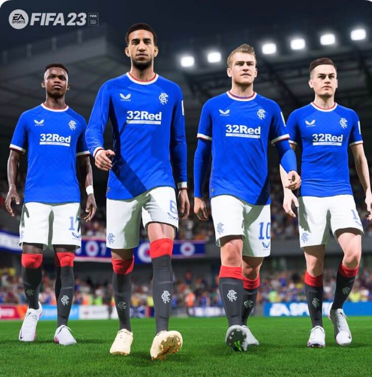 FIFA 23: Rangers FC partner ufficiale