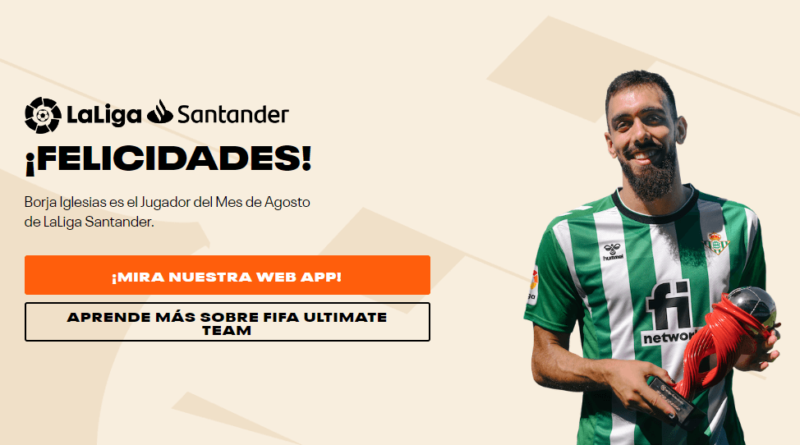 Borja Iglesias POTM LaLiga di agosto