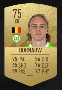 Bornauw FIFA 23 Ultimate Team card