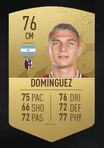 Dominguez FIFA 23 Ultimate Team card