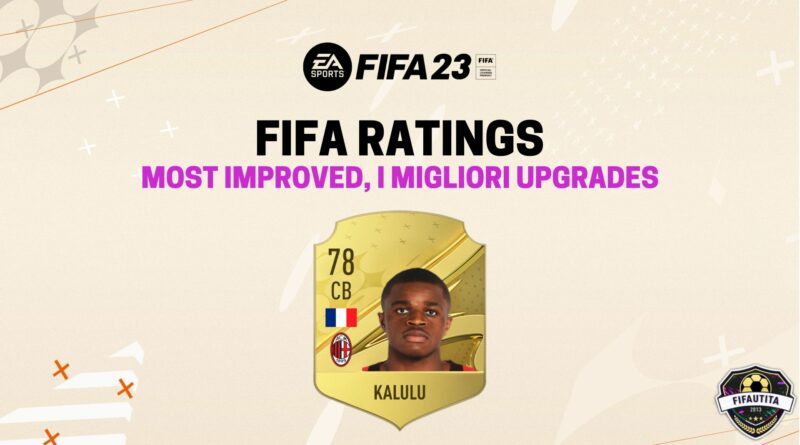 FIFA 23: most improved players ratings