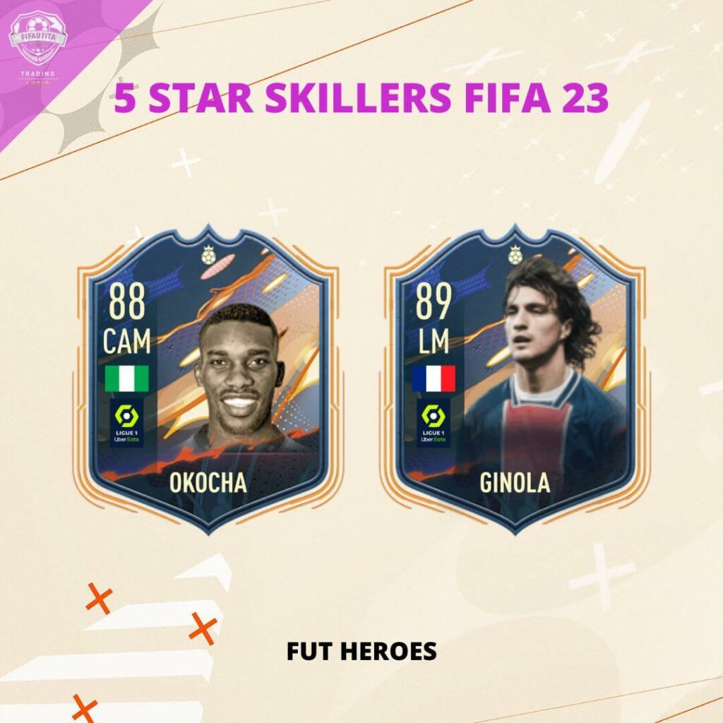 FIFA 23: FUT Heroes con 5 stelle skills