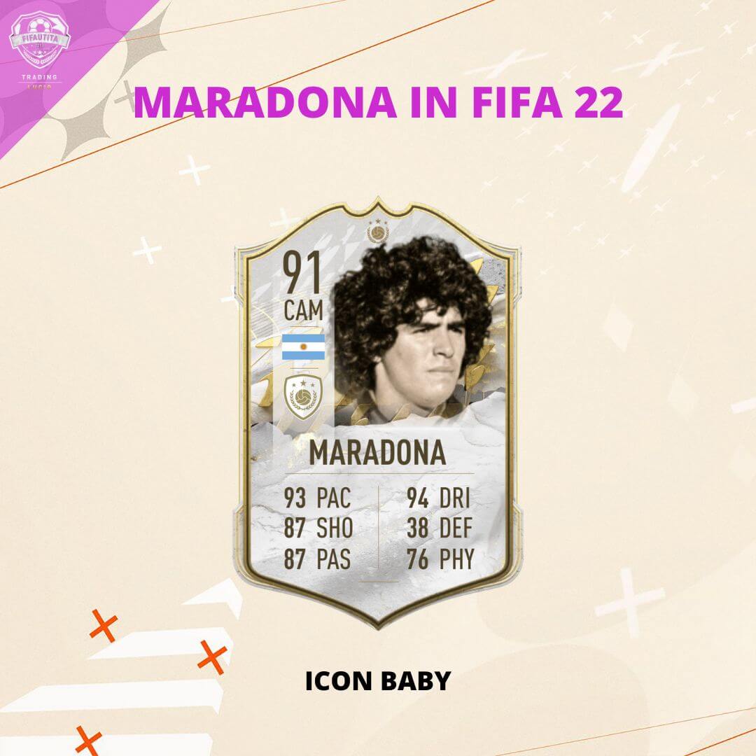 Maradona Icon Baby in FUT 22
