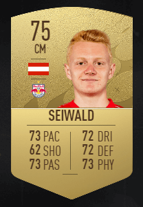 Seiwald FIFA 23 Ultimate Team card
