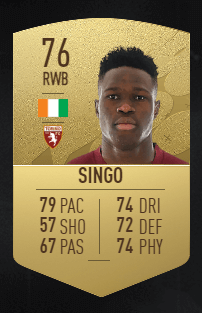 Singo FIFA 23 Ultimate Team card