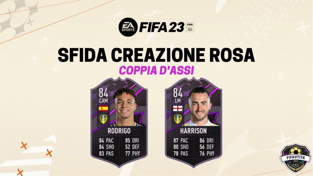 FIFA 23: Harrison e Rodrigo Coppia d'Assi SBC