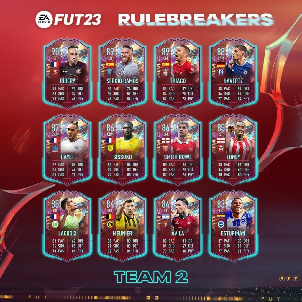 FIFA 23: RuleBreakers team 2